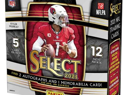 2021 Panini Select Football Hobby 12 Box Case