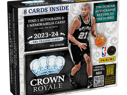 2023/24 Panini Crown Royale Basketball Hobby 16 Box Case