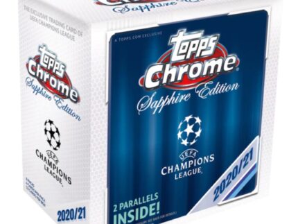 2020/21 Topps Chrome UEFA Champions League Sapphire Soccer Box