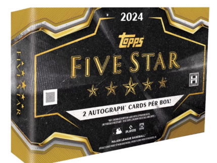 2024 Topps Five Star Baseball Hobby Box