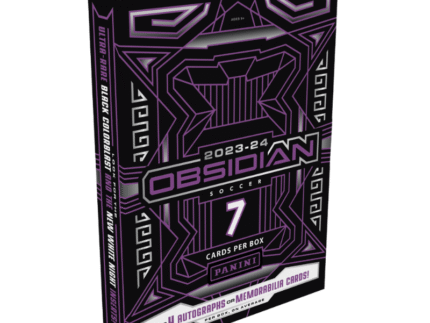 2023/24 Panini Obsidian Soccer Hobby 12 Box Case