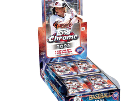 2024 Topps Chrome Update Series Baseball Hobby 6 Box Case