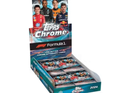 2024 Topps Chrome Formula 1 Hobby 12 Box Case
