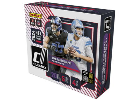 2024 Panini Clearly Donruss Football Hobby 16 Box Case