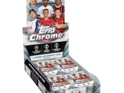 2024/25 Topps Chrome UEFA Club Competitions Hobby 12 Box Case