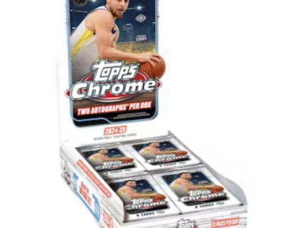 2024/25 Topps Chrome Basketball Hobby 12 Box Case