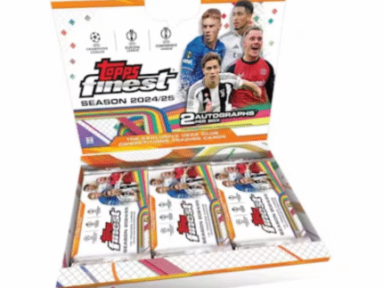 2024/25 Topps UEFA Club Competitions Finest Soccer Hobby Box